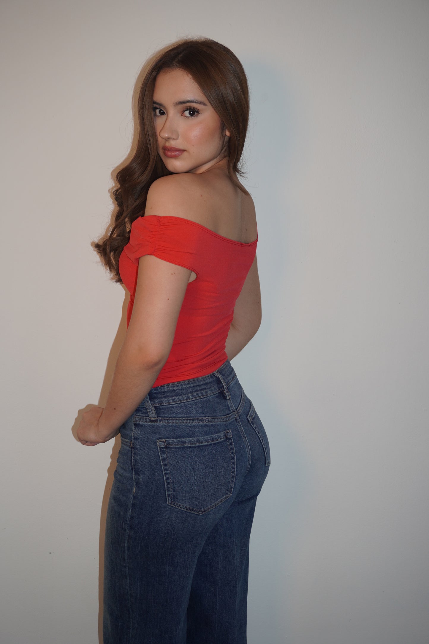 Asymmetrical Lycra Cotton Top
