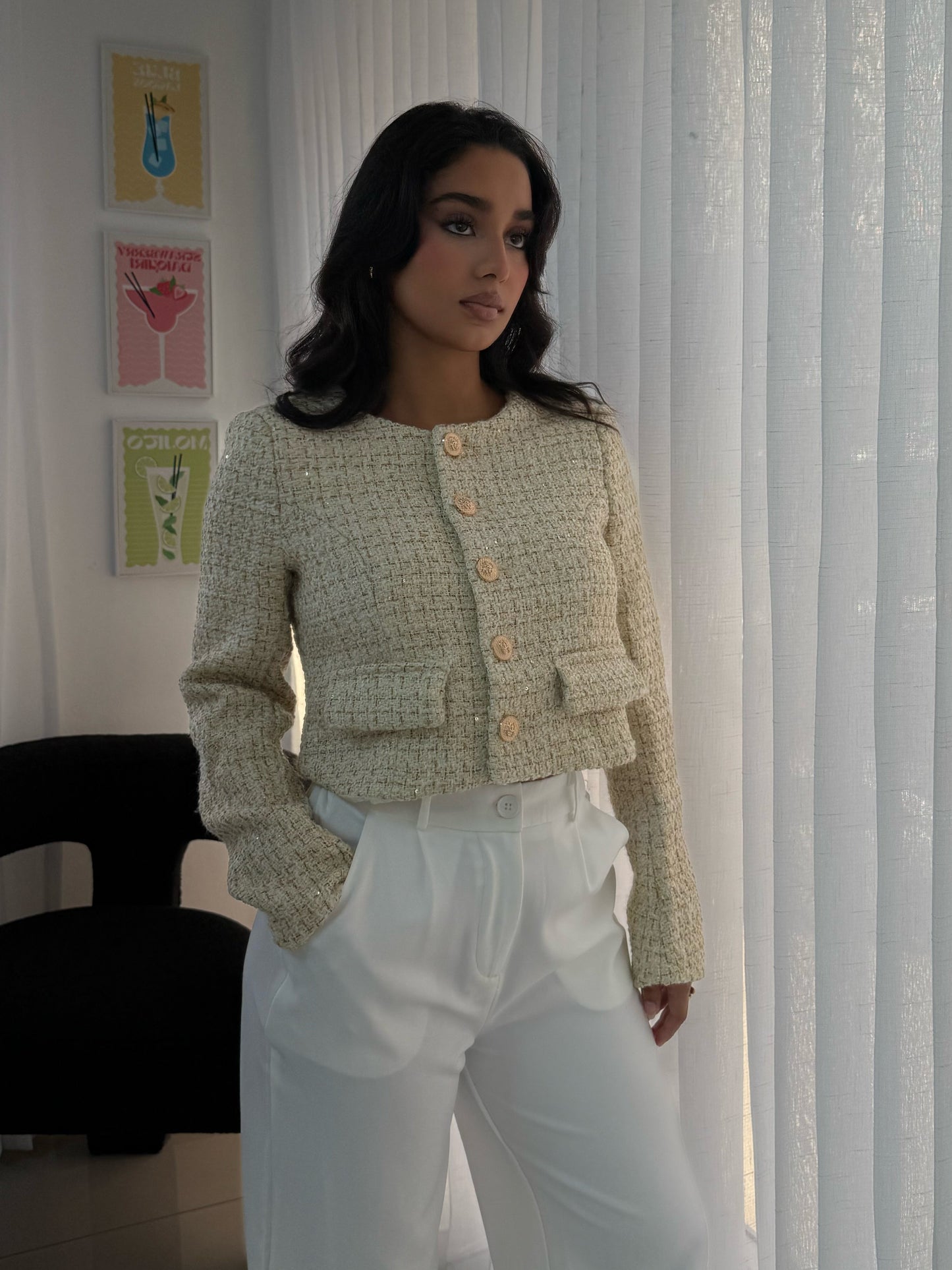 Golden Old Money Jacket