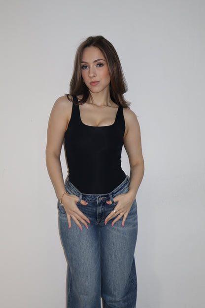Open Back Lycra Bodysuit