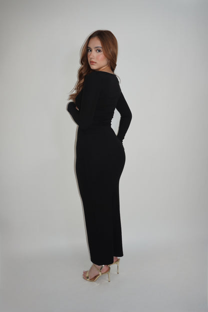 Knit Long Sleeve Dress