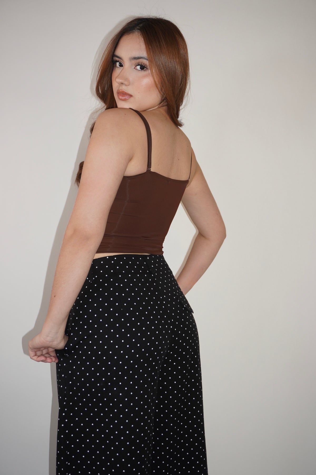 Seamless Top With Removable Straps