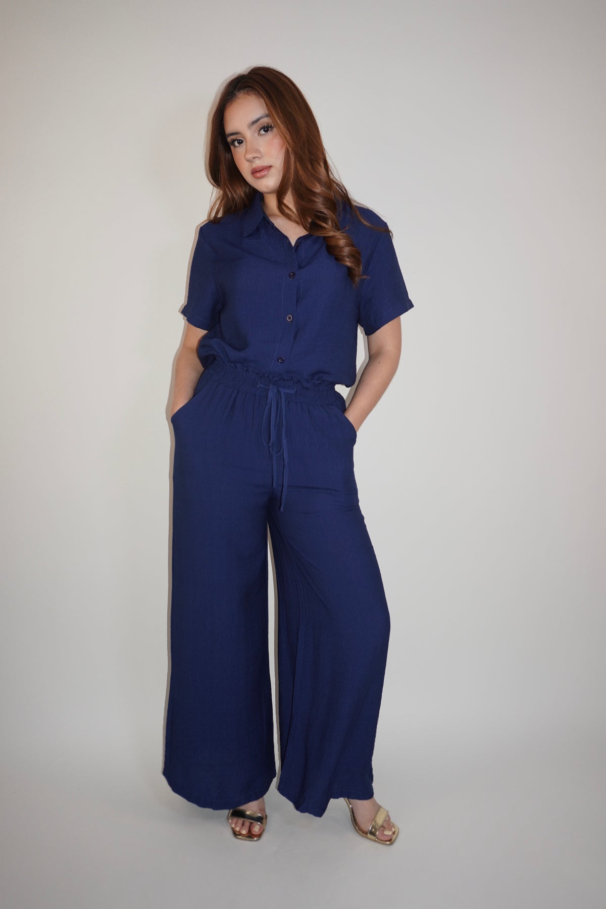 Two Pieces Linen Set