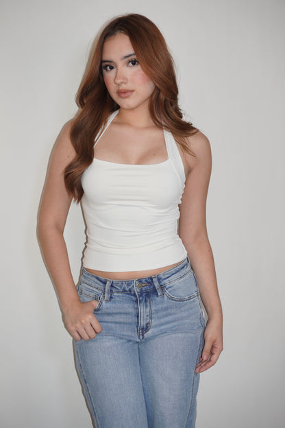 Layered Halter Top