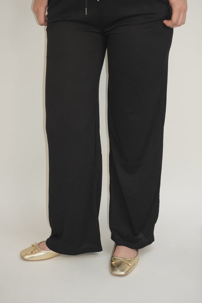 Adjustable Pocket Wide Leg Pants