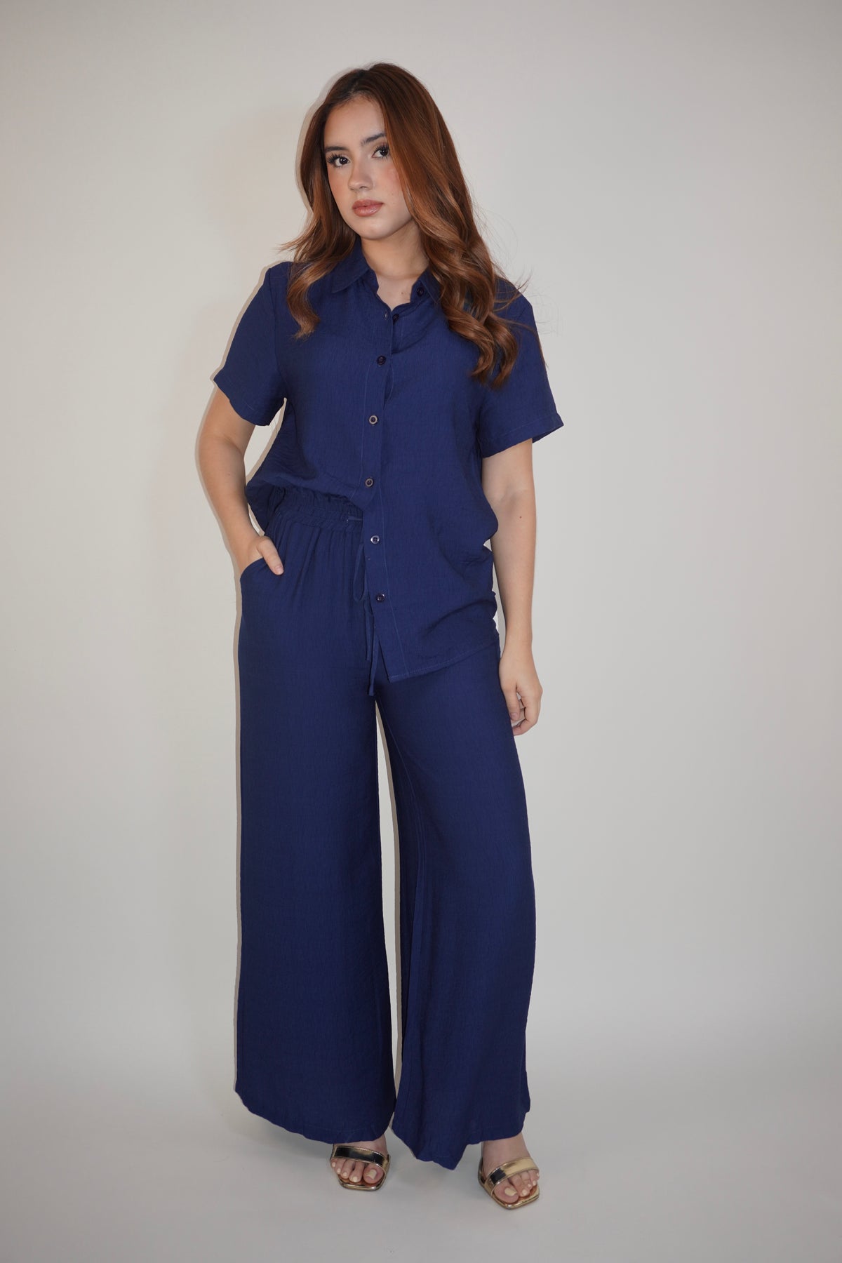 Two Pieces Linen Set