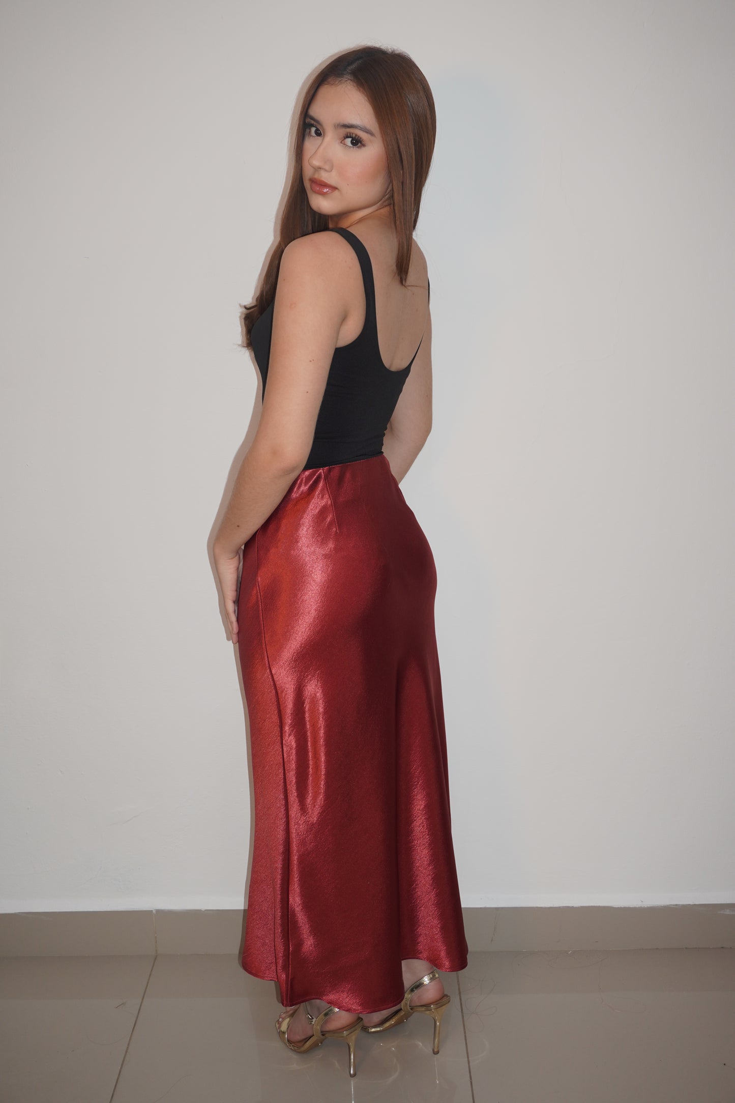 Best Seller Muse Silky Maxi Skirts