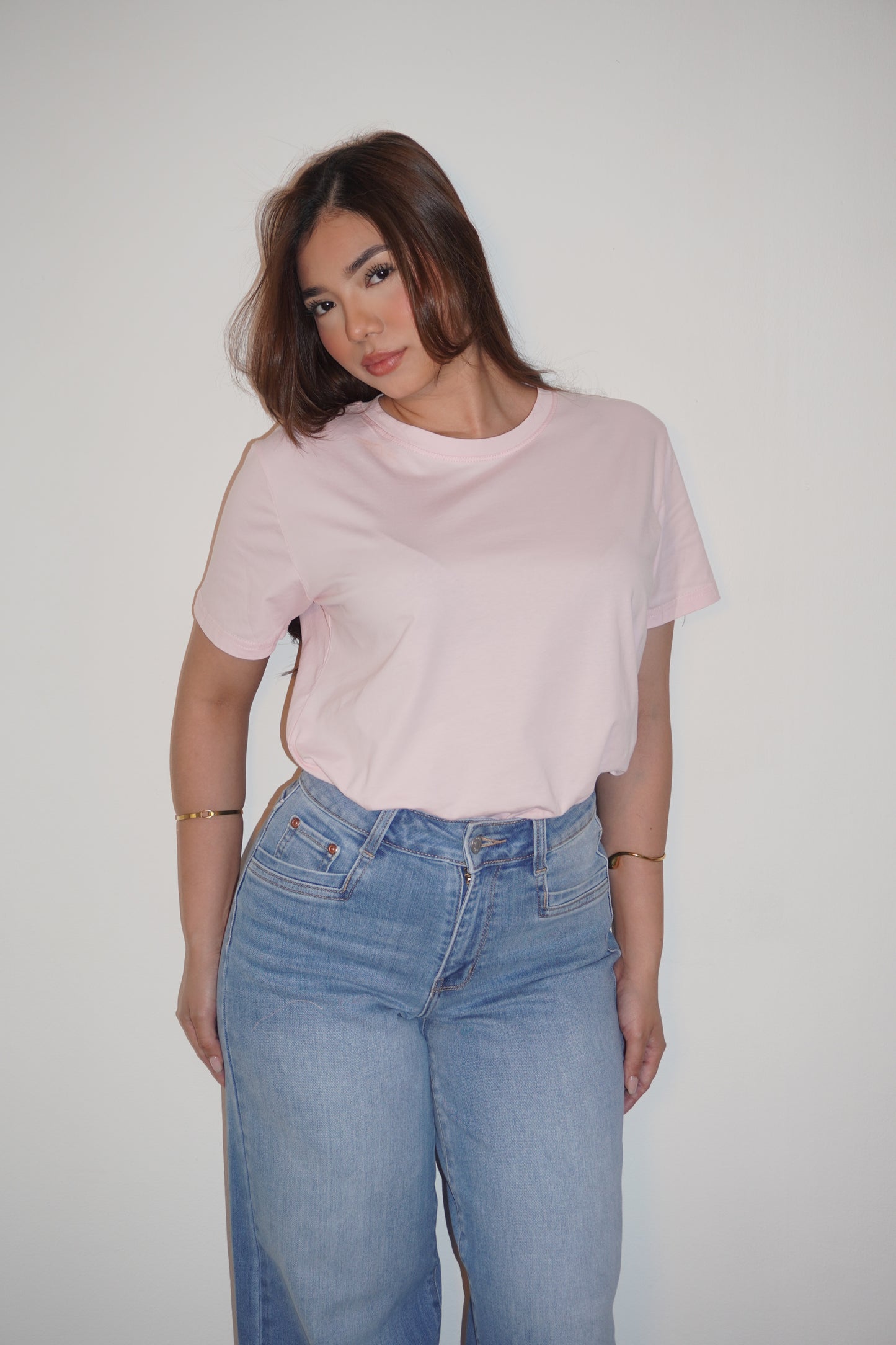Basic Soft Cotton Pastel T-Shirt