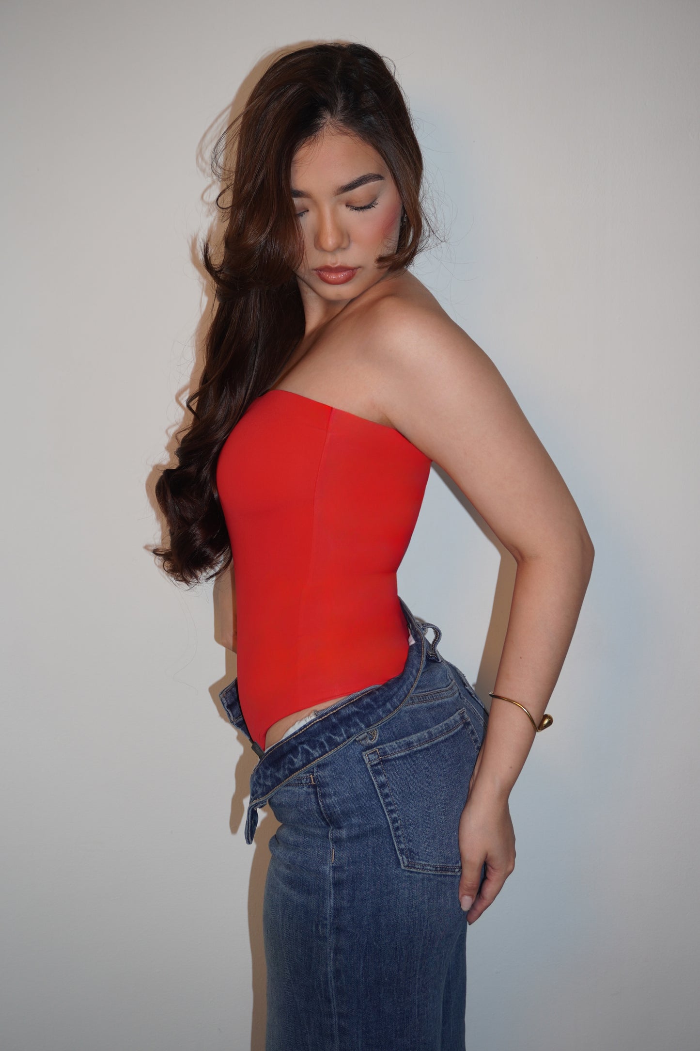 Lycra Spandex Tube Non-Slip Bodysuit
