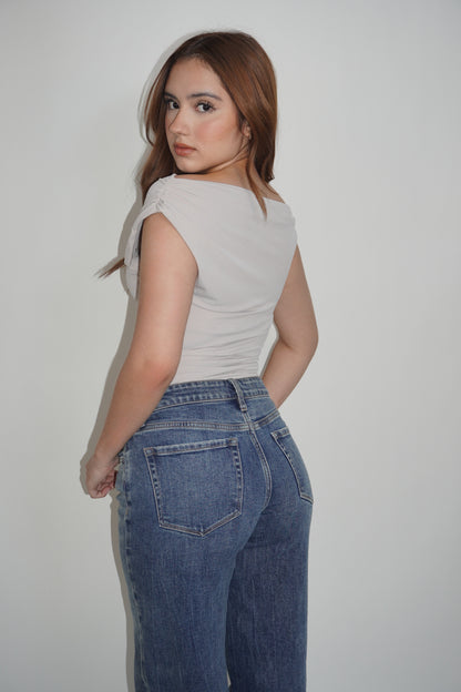 Twist One Shoulder Top