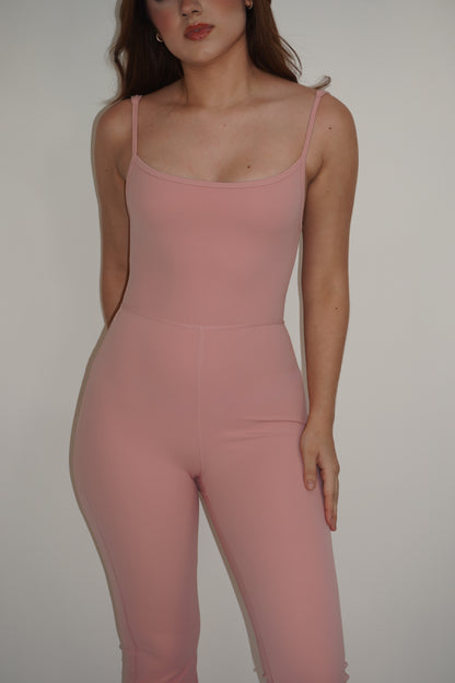 Flared-leg Jumpsuit