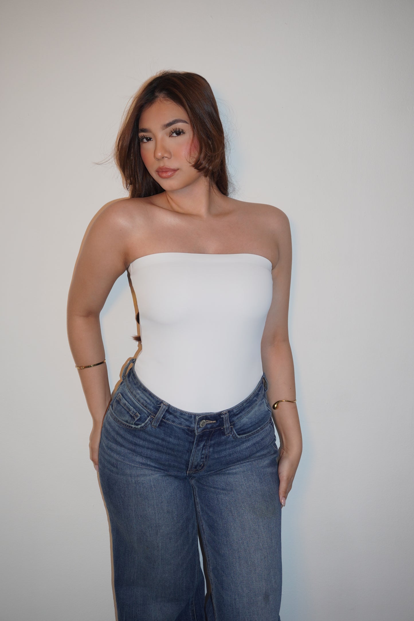Lycra Spandex Tube Non-Slip Bodysuit
