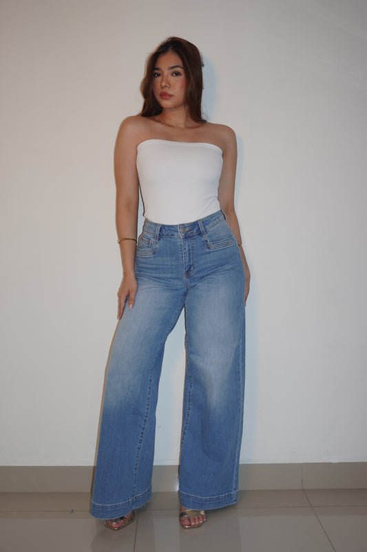 Light Blue Denim Stretchy Jeans