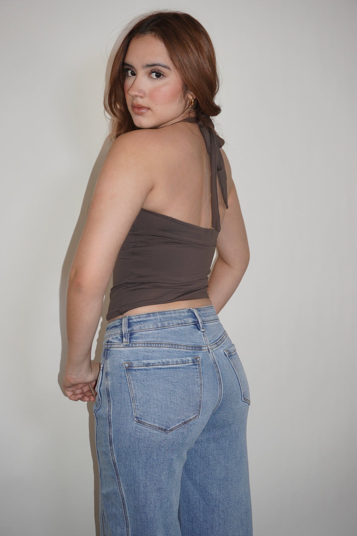 Layered Halter Top