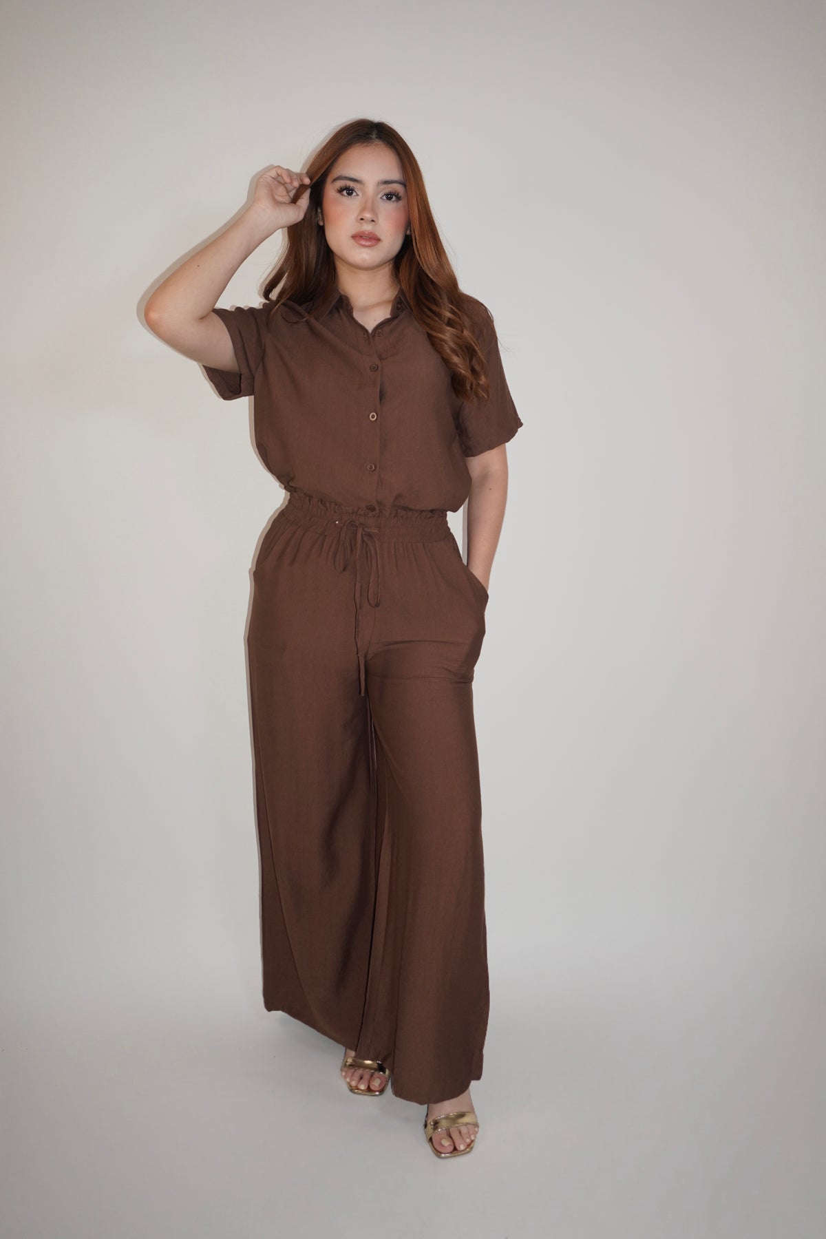 Two Pieces Linen Set