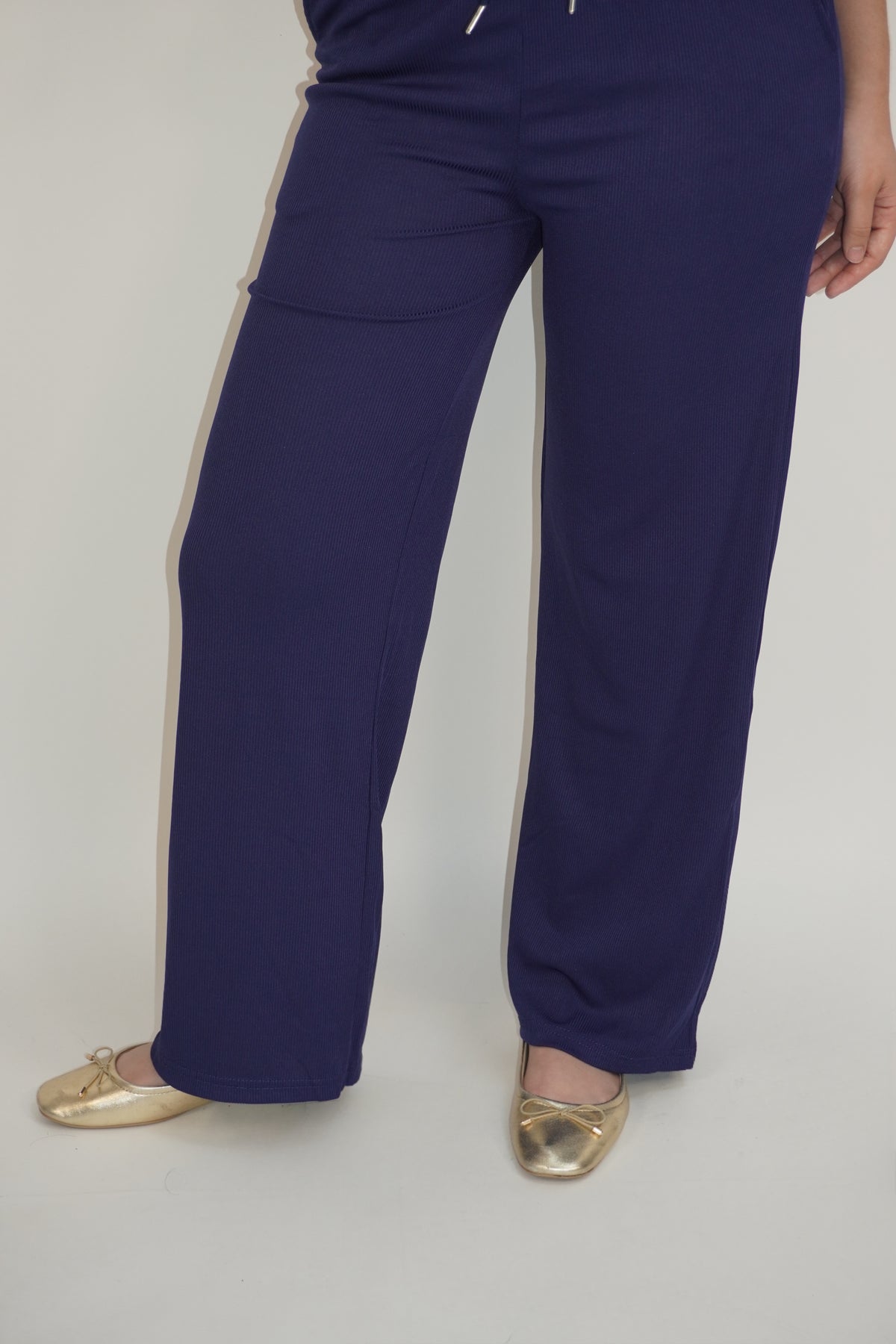 Adjustable Pocket Wide Leg Pants