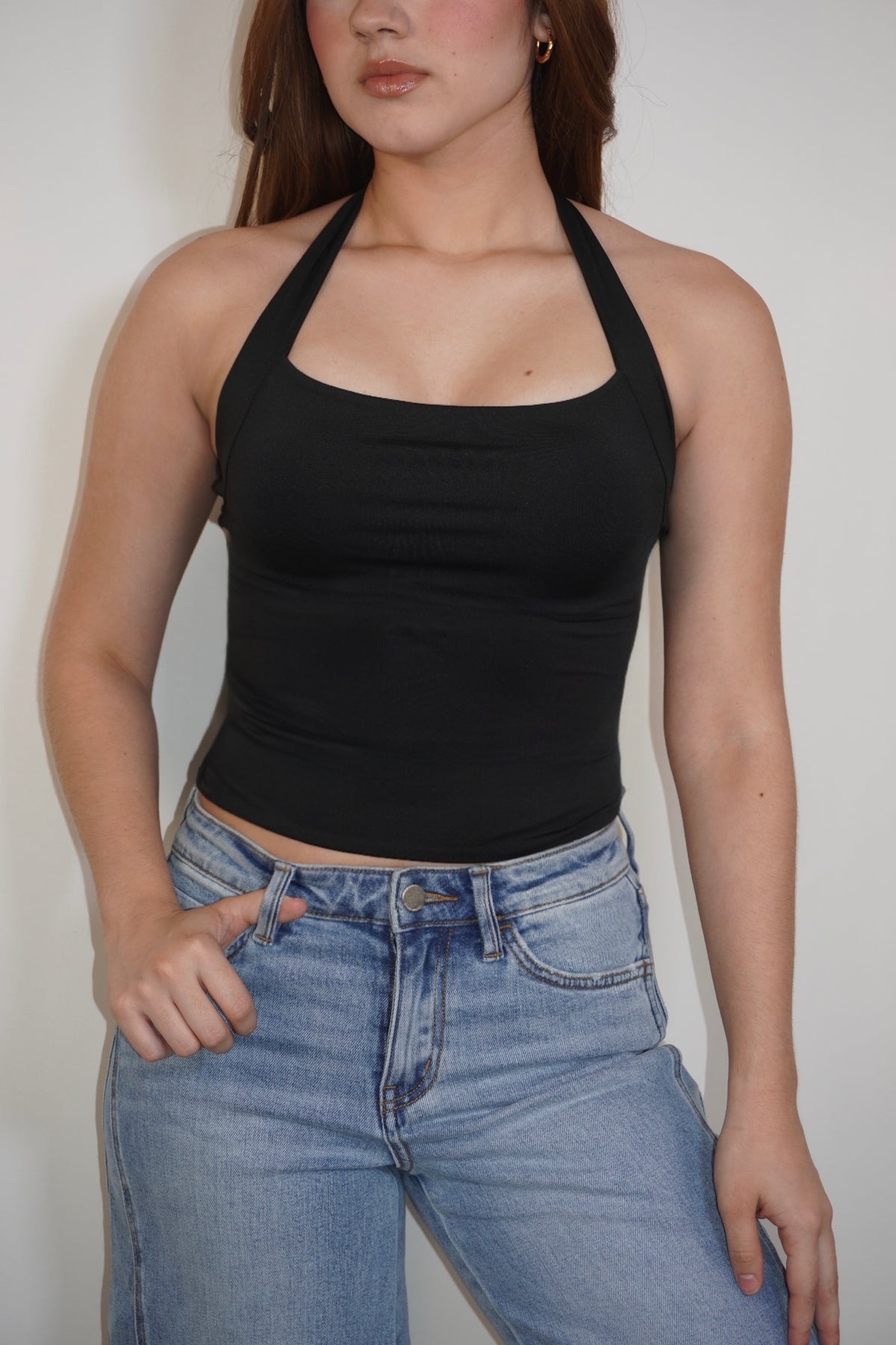 Layered Halter Top