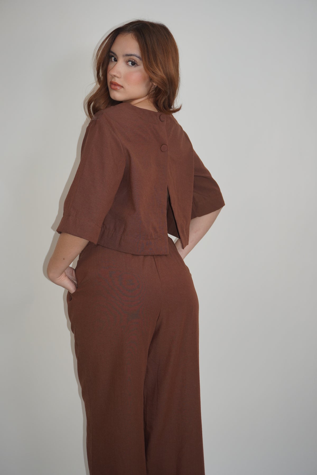 Linen Two Pieces Set