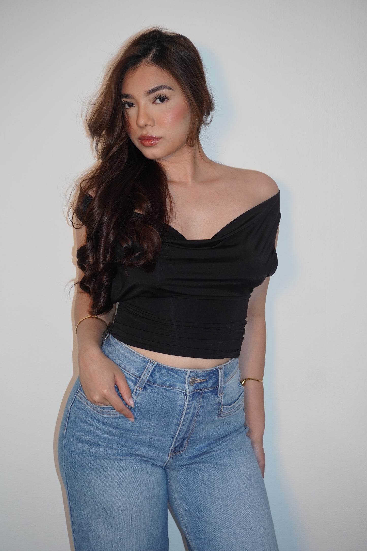 Multiways Night Out Black Open Back Top