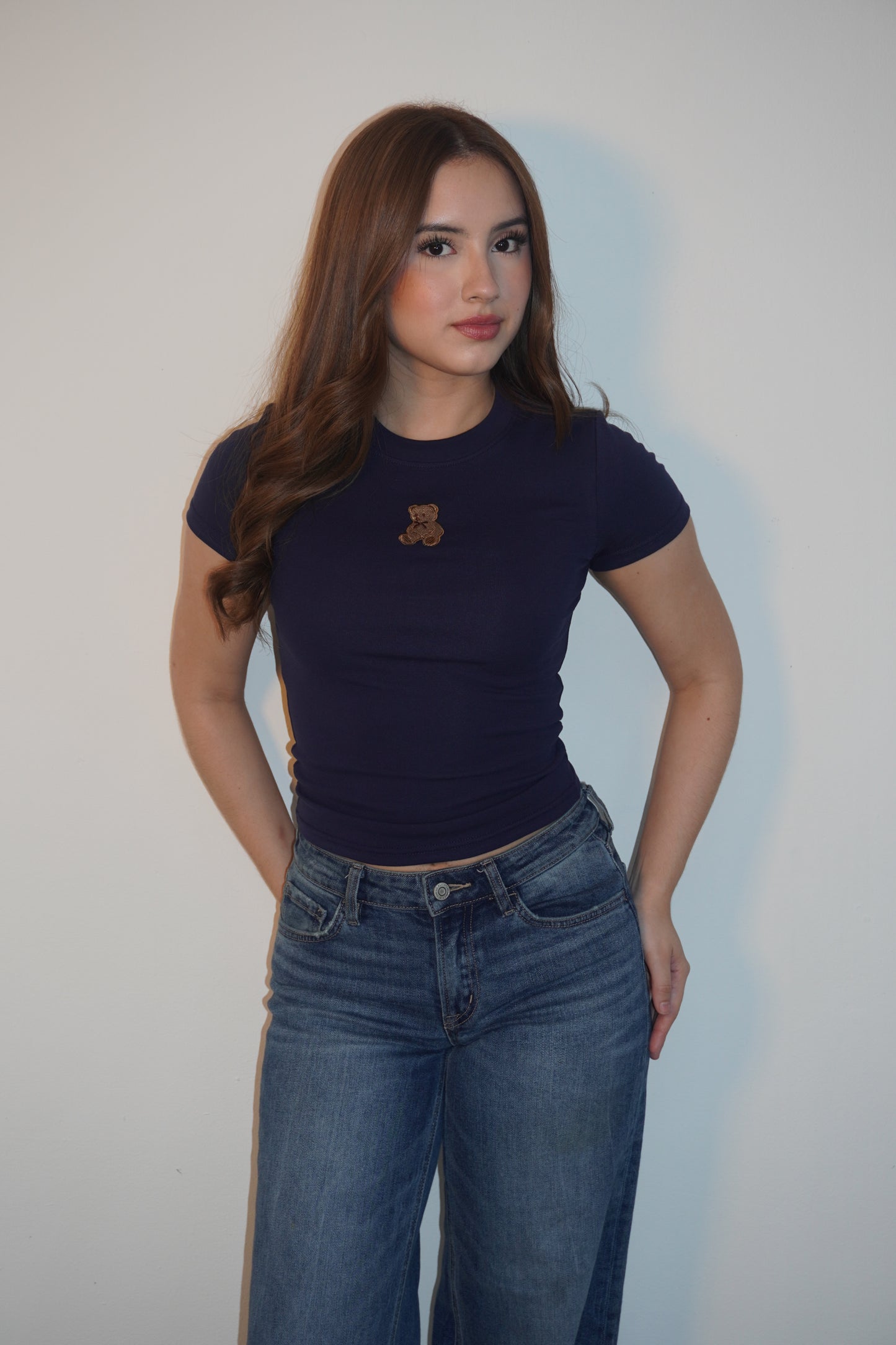 Bear Cotton Cami With Spandex