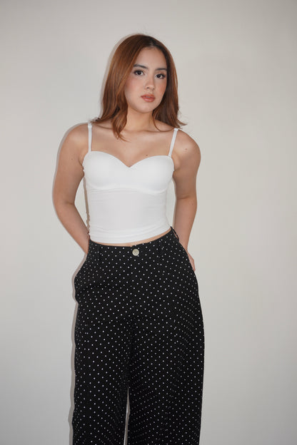 Seamless Top With Removable Straps