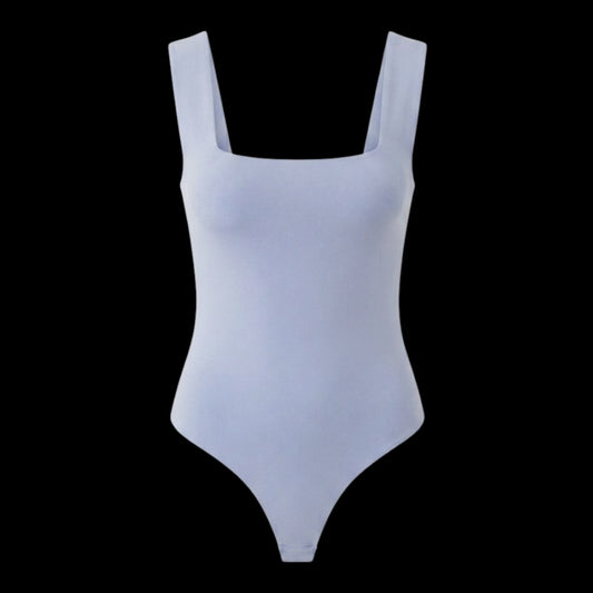Baby Blue Lycra Seamless Bodysuit