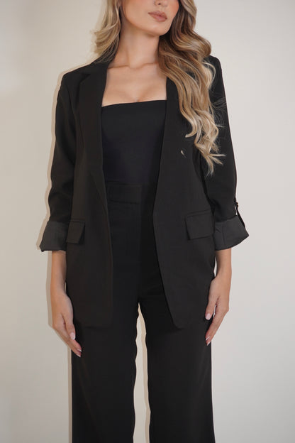 Casual Blazer And Pants Suit